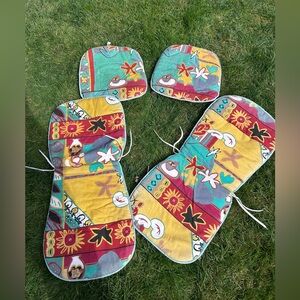 IKEA vintage made in Austria chair cushions